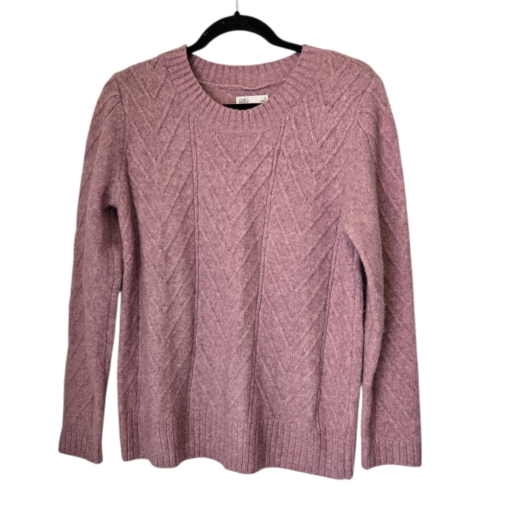Croft and Barrow Pullover Sweater Size Small Lavender Color